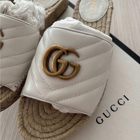 Gucci Nappa Charlotte Slide Sandal - Picture 5 of 16